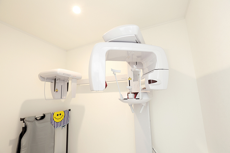 立体的に診断できる、歯科用CT(3Dレントゲン)
